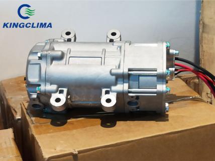 Electric Bus AC Compressor Exported to Russian Market